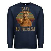 Alf Alien No Problem Vintage Premium Sweatshirt | Teevron