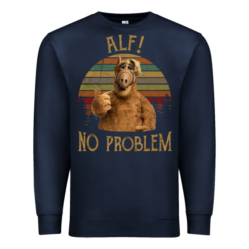 Alf Alien No Problem Vintage Premium Sweatshirt by lanVoArt | Teevron