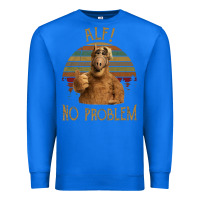 True Royal alf alien no problem vintage Premium Sweatshirt - lanVoArt
