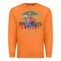 Carrot the sheriff is near blazing art saddles do it vintage gift for fans Premium Sweatshirt - lanVoArt