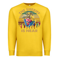 Lemon the sheriff is near blazing art saddles do it vintage gift for fans Premium Sweatshirt - lanVoArt