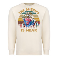 Sandshell the sheriff is near blazing art saddles do it vintage gift for fans Premium Sweatshirt - lanVoArt