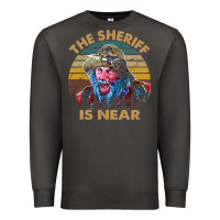 Smoke the sheriff is near blazing art saddles do it vintage gift for fans Premium Sweatshirt - lanVoArt