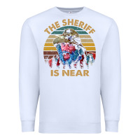White the sheriff is near blazing art saddles do it vintage gift for fans Premium Sweatshirt - lanVoArt