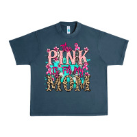 Midnight Navy The pink is for my Mom Cancer Awareness Urban Heavy Tee - HowdyJamesFarm