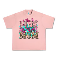 Salmon The pink is for my Mom Cancer Awareness Urban Heavy Tee - HowdyJamesFarm