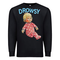 Black drowsy doll Premium Sweatshirt - lanVoArt