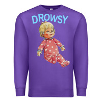 Purple drowsy doll Premium Sweatshirt - lanVoArt