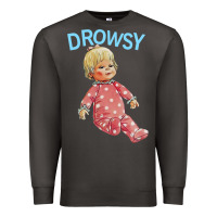 Smoke drowsy doll Premium Sweatshirt - lanVoArt