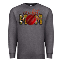Charcoal Heather cricket mom Premium Sweatshirt - RacoonDesign