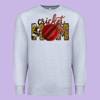 Cricket Mom Premium Sweatshirt Designed By Racoondesign