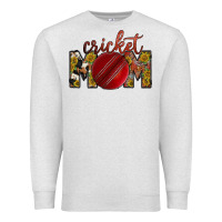 Oatmeal Heather cricket mom Premium Sweatshirt - RacoonDesign