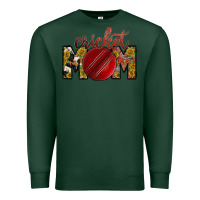 Sports Green cricket mom Premium Sweatshirt - RacoonDesign