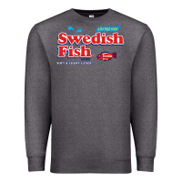 Charcoal Heather swedish fish Premium Sweatshirt - lanVoArt