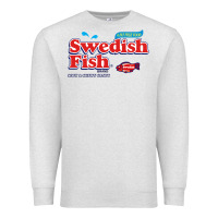 Oatmeal Heather swedish fish Premium Sweatshirt - lanVoArt