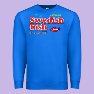 Swedish Fish Premium Sweatshirt Designed By Lanvoart