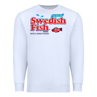 White swedish fish Premium Sweatshirt - lanVoArt