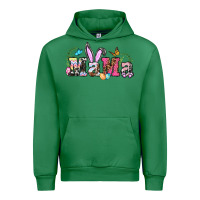 Emerald easter bunny mama Urban Hoodie - BarkalooDesign