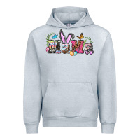 Heather Grey easter bunny mama Urban Hoodie - BarkalooDesign