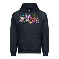 Navy easter bunny mama Urban Hoodie - BarkalooDesign