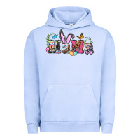Pigment Grape Ice easter bunny mama Urban Hoodie - BarkalooDesign