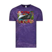 Cloud Purple Merry Cruisemas Vintage Tee - texasbilliewilder