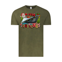 Vintage Olive Merry Cruisemas Vintage Tee - texasbilliewilder