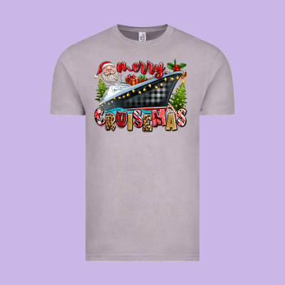 Merry Cruisemas Vintage Tee Designed By Texasbilliewilder