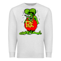 Oatmeal Heather ratfink Premium Sweatshirt - lanVoArt