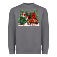 Storm christmas santa Heavyweight Sweatshirt - FaDigitalArtStudio