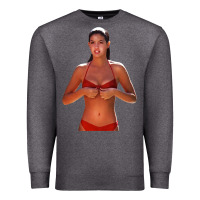Charcoal Heather zunvyntee phoebe cates red bikini ridgemont Premium Sweatshirt - lanVoArt