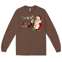 Chestnut we whiskey you a merry christmas Long Sleeve Tee - CowGirlArtShop