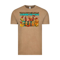 Vintage Coffee Thanksgiving crew Vintage Tee - NancyCooperArtShop