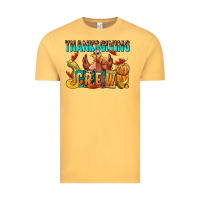 Vintage Mustard Thanksgiving crew Vintage Tee - NancyCooperArtShop