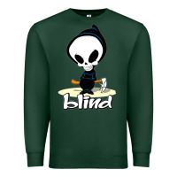Sports Green Blind Skateboards TShirts Gift For Fans Premium Sweatshirt - lanVoArt