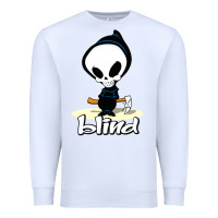 White Blind Skateboards TShirts Gift For Fans Premium Sweatshirt - lanVoArt