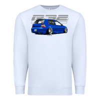 White r32 Premium Sweatshirt - lanVoArt