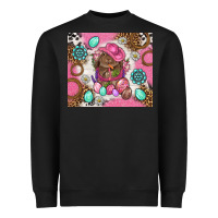 Black Cowboy Bunny Easter Tumbler Heavyweight Sweatshirt - BundleAndBundleShop