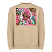 Mushroom Cowboy Bunny Easter Tumbler Heavyweight Sweatshirt - BundleAndBundleShop