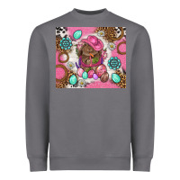 Storm Cowboy Bunny Easter Tumbler Heavyweight Sweatshirt - BundleAndBundleShop