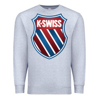 Heather Grey k.swiss Premium Sweatshirt - lanVoArt