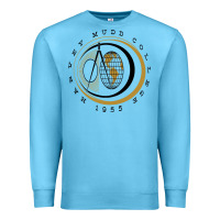 Ocean Blue harvey mudd college 1955 Premium Sweatshirt - lanVoArt