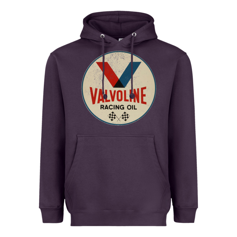 Valvoline Racing Sign Heavyweight Hoodie by lanVoArt | Teevron