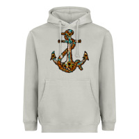 Moon Dust western anchor Heavyweight Hoodie - RacoonDesign