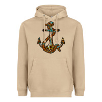 Mushroom western anchor Heavyweight Hoodie - RacoonDesign