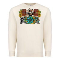 Sandshell dog mom western Premium Sweatshirt - RacoonDesign