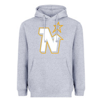 Heather Grey vintage minnesota hockey   retro north stars Heavyweight Hoodie - lanVoArt