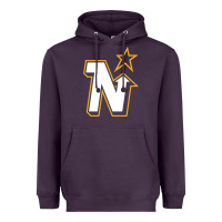 Plum vintage minnesota hockey   retro north stars Heavyweight Hoodie - lanVoArt