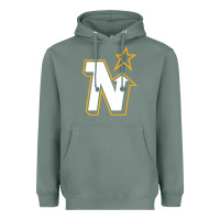 Sage vintage minnesota hockey   retro north stars Heavyweight Hoodie - lanVoArt
