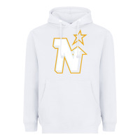 White vintage minnesota hockey   retro north stars Heavyweight Hoodie - lanVoArt